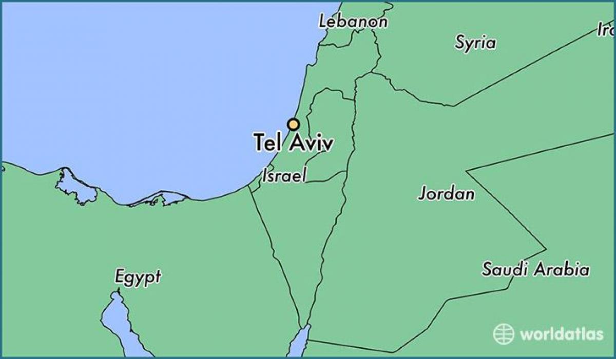 テルアビブ地図