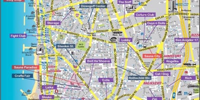 地図のゲイテルアビブ